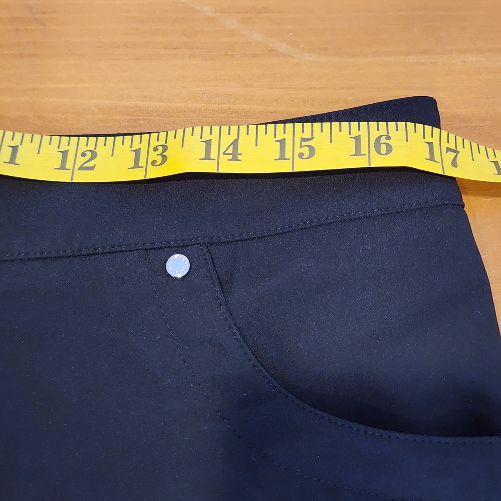 Lohla Sport Black Golf Skort 10 Performance Stretch Pockets Pickleball Outdoors - Picture 4 of 8